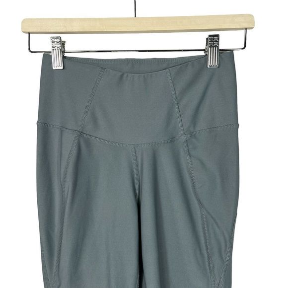 Apana Women's Blue Workout Activewear Leggings,  Size: XS - Picture 5 of 8